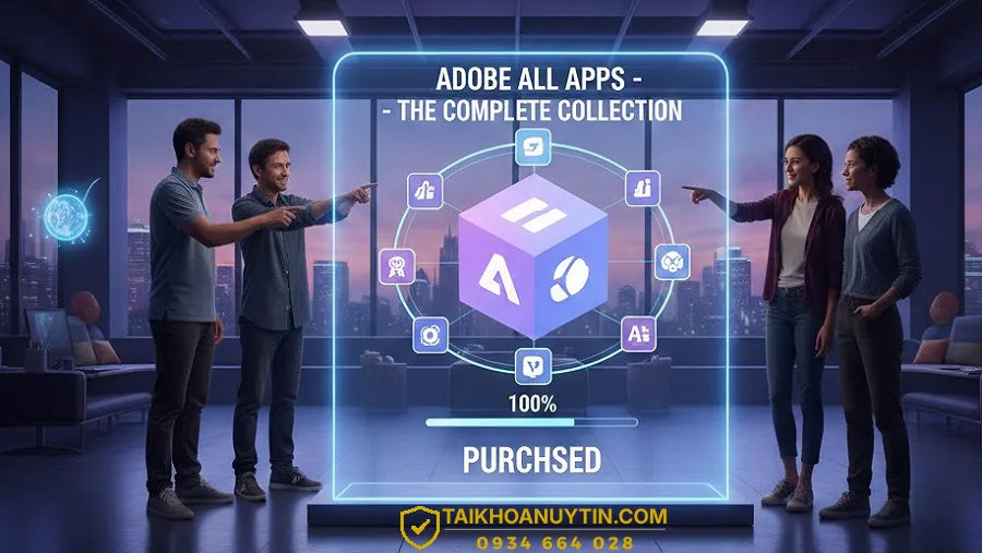 Cam Kết Khi Mua Tài Khoản Adobe Tại Chúng Tôi