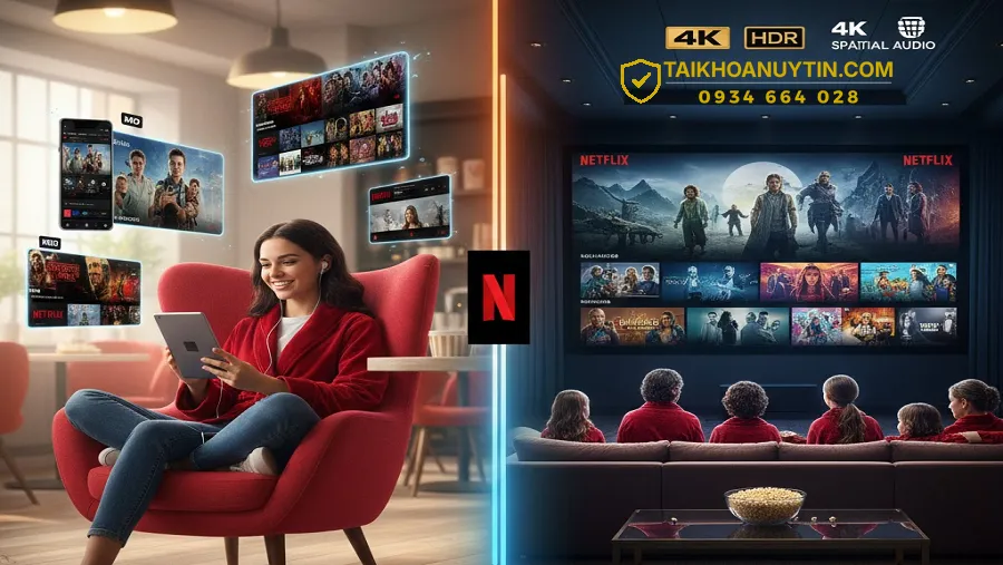 Các Gói Netflix 2026: So Sánh Giá Netflix & Cách Đăng Ký Rẻ