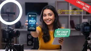 Mua Gói CapCut Pro Giá Rẻ Uy Tín, Bảo Hành Dài Hạn