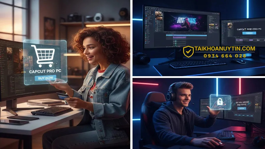 Mua CapCut Pro PC Chính Hãng Giá Tốt 2026