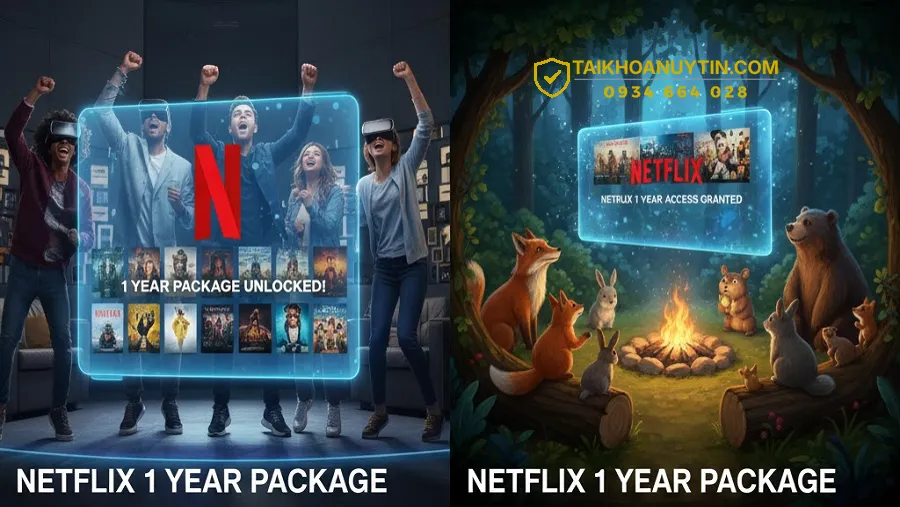 Gói Netflix 1 Năm Là Gì Và Vì Sao Nên Chọn?