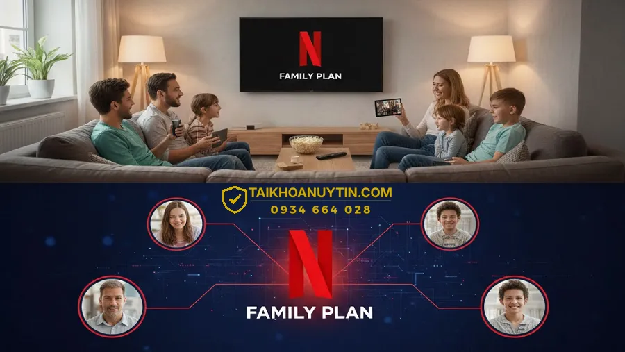 Gói Netflix Gia Đình Là Gì?