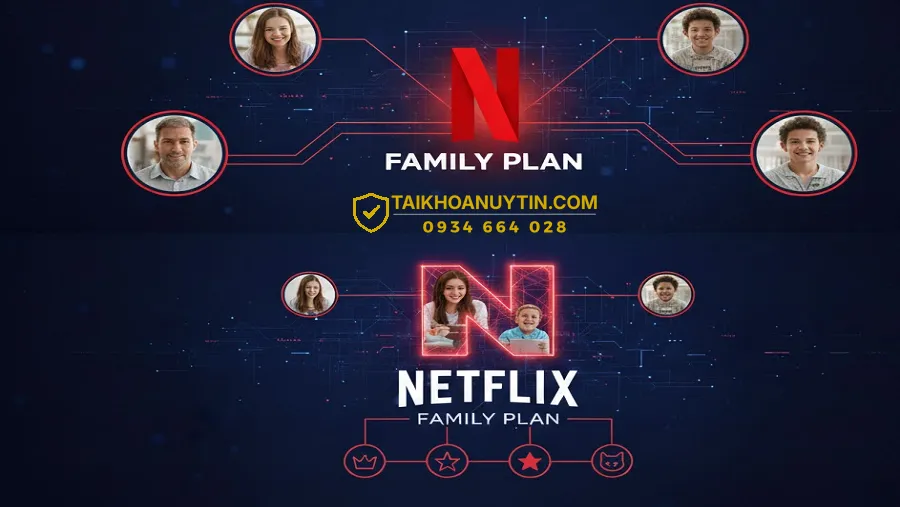Giá Netflix Gia Đình Mới Nhất