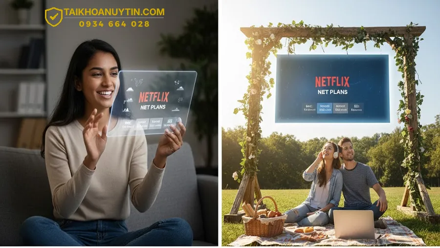 Gói Netflix Standard – Phù hợp cho gia đình nhỏ