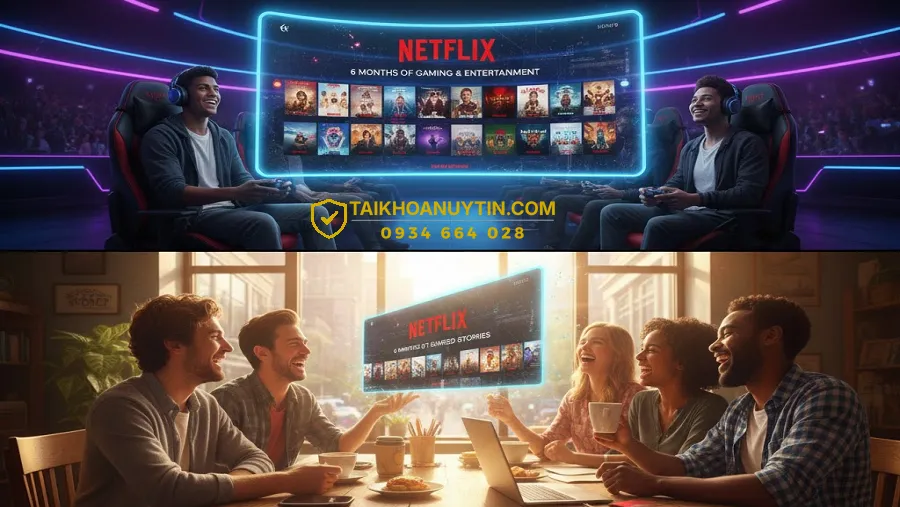 Netflix 6 Tháng Giá Rẻ Chỉ 399K – Xem Netflix Premium Tiết Kiệm