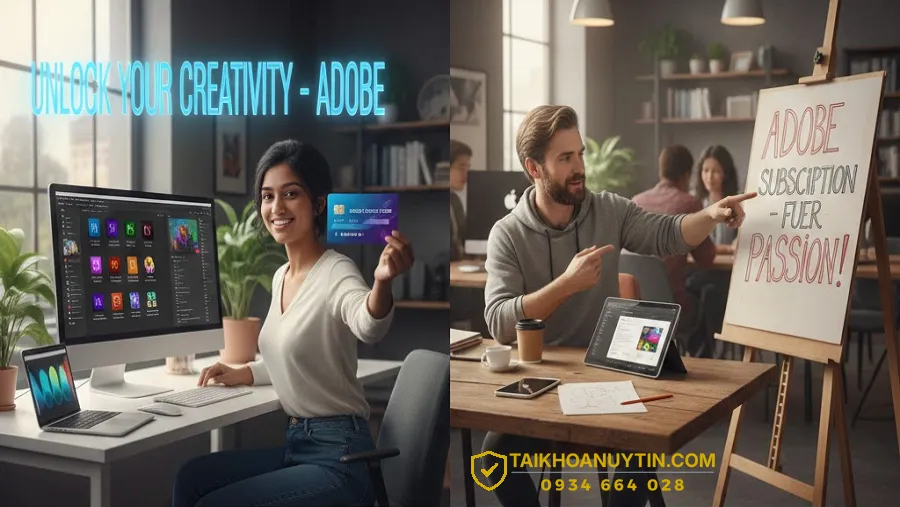 Vì sao mua tài khoản Adobe 1 năm là lựa chọn thông minh?