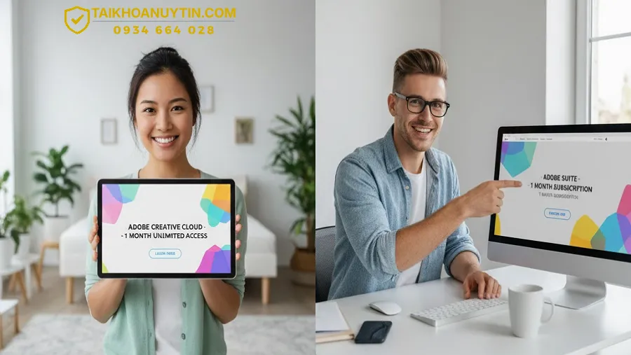 Vì sao nên mua tài khoản Adobe 1 tháng thay vì đăng ký dài hạn?