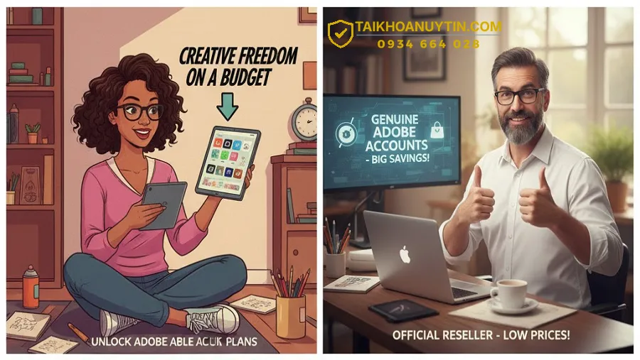 Vì Sao Nhu Cầu Mua Tài Khoản Adobe Giá Rẻ Ngày Càng Tăng?