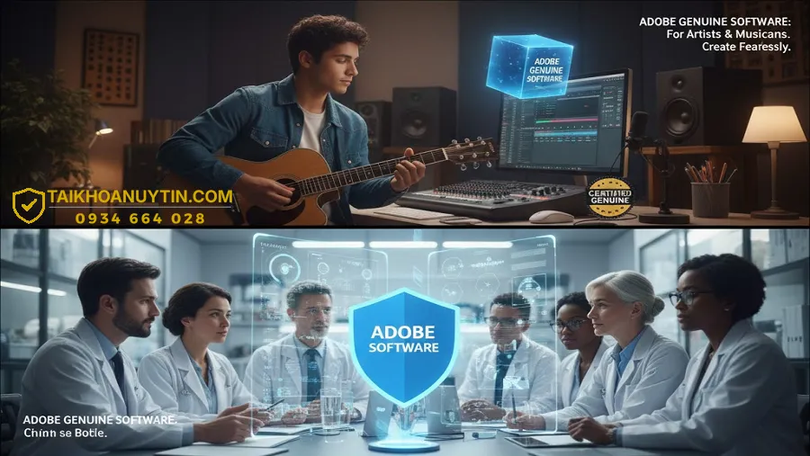 Vì sao nên chọn adobe bản quyền thay vì phần mềm crack?