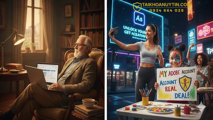 Vì sao nên mua tài khoản Adobe bản quyền tại Taikhoanuytin.vn?