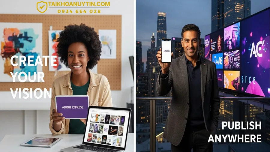 Tại sao nên sử dụng Adobe Express thay vì phần mềm truyền thống?