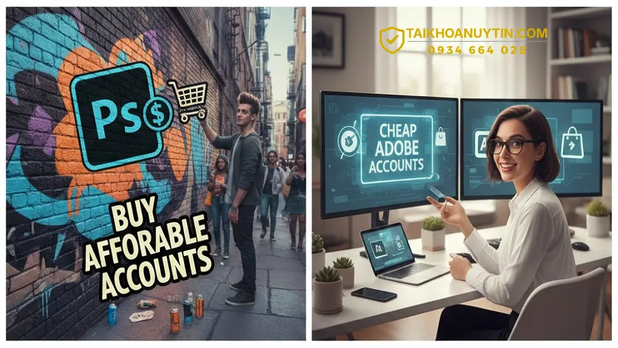 So Sánh: Mua Adobe Chính Hãng Quốc Tế Và Mua Tài Khoản Adobe Giá Rẻ