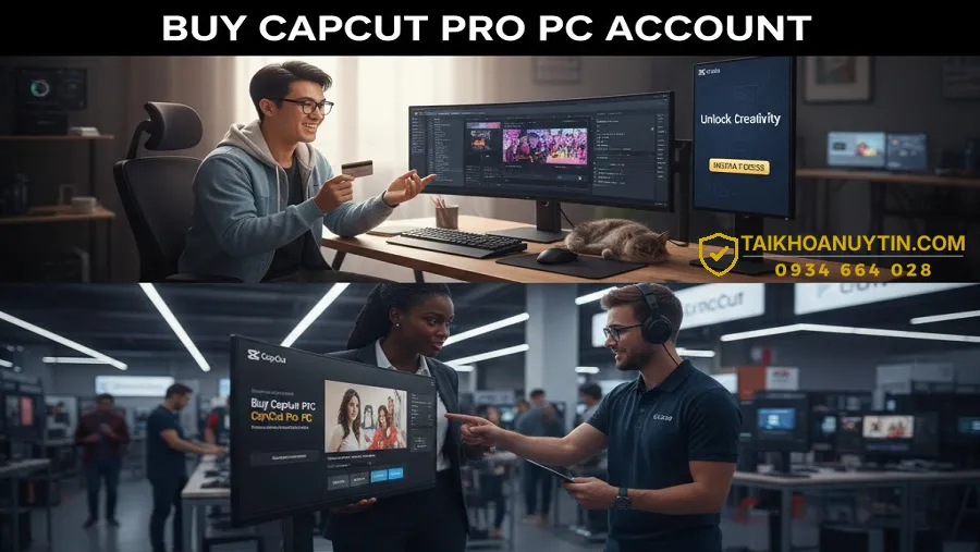 Mua Tài Khoản CapCut Pro PC Chính Hãng Giá Tốt 2026