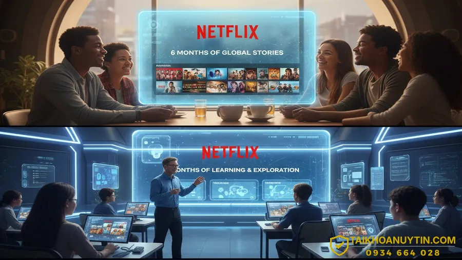 Hướng Dẫn Sử Dụng Netflix 6 Tháng Hiệu Quả