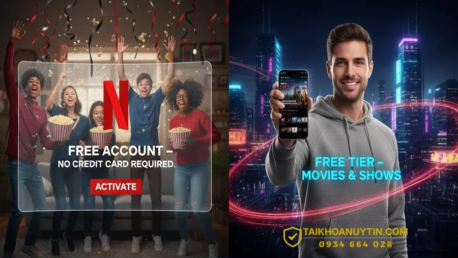 Giải pháp thay thế tài khoản Netflix miễn phí an toàn hơn
