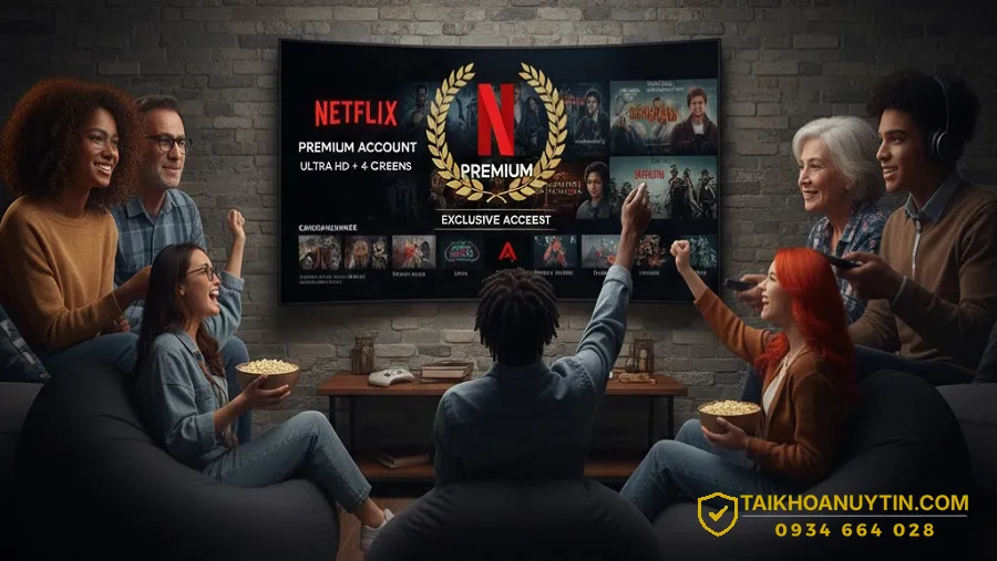 Vì sao Tài khoản Netflix Premium vẫn dẫn đầu thị trường streaming?
