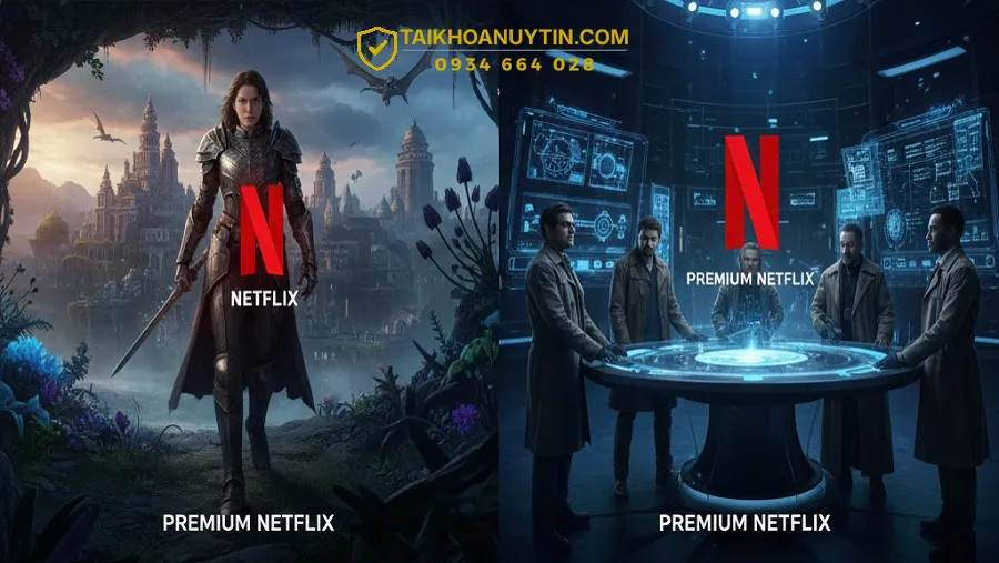 Hướng Dẫn Đăng Ký Netflix Premium Chính Chủ
