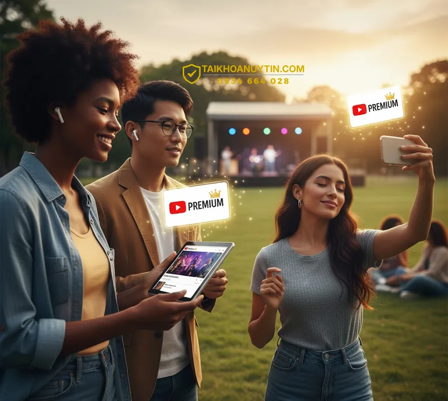 Các gói tài khoản Premium YouTube phổ biến hiện nay