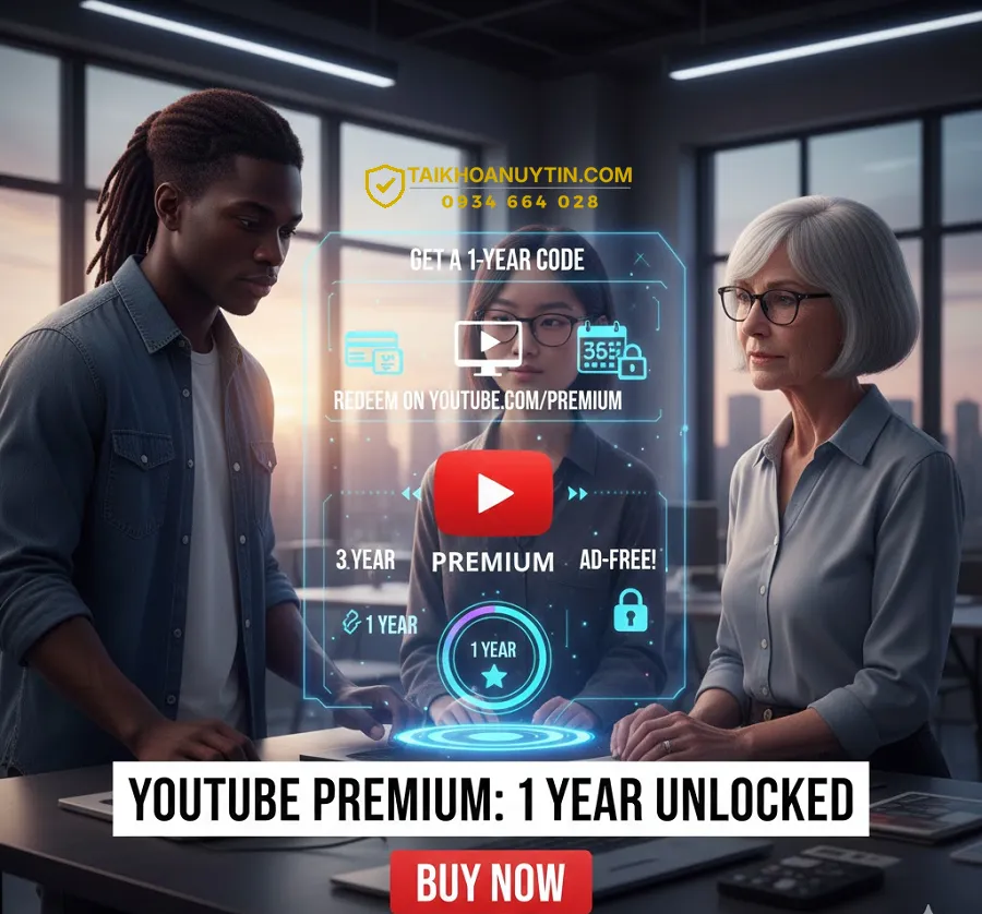 Cách mua YouTube Premium 1 năm giá rẻ nhưng vẫn an toàn