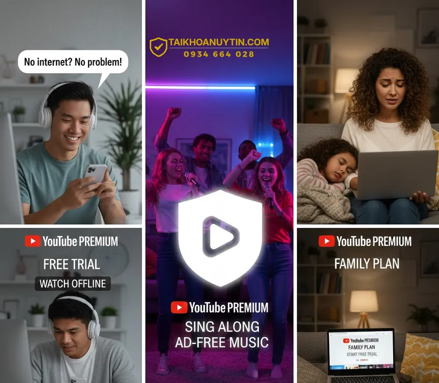 Những lưu ý quan trọng khi đăng ký YouTube Premium dùng thử
