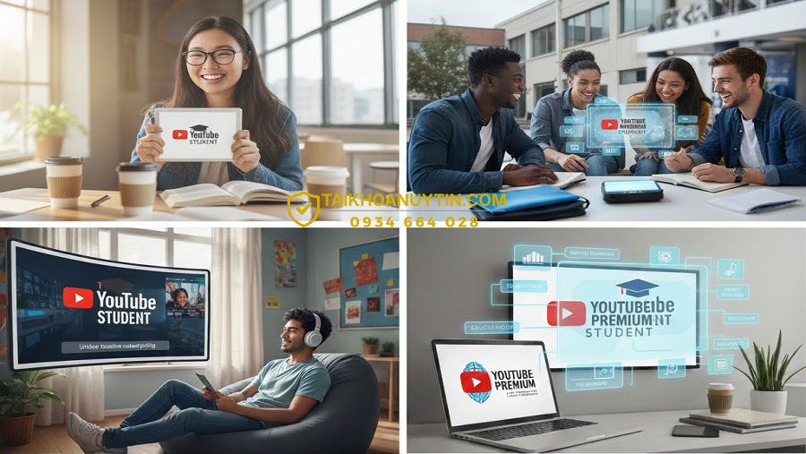 Mua YouTube Premium Sinh Viên Giá Rẻ 2026