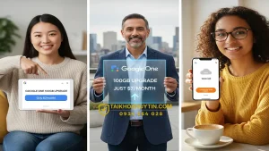 Cách nâng cấp Google One 100GB giá chỉ 7000đ tháng tiết kiệm