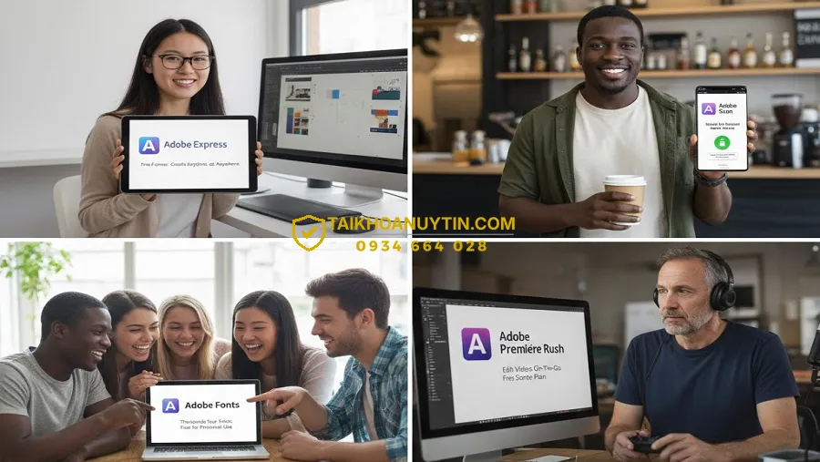 Tài Khoản Adobe Miễn Phí: Có Nên Dùng Hay Mua Adobe Bản Quyền?