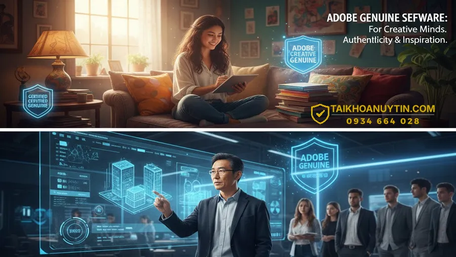 Adobe bản quyền chính hãng – Mua Adobe full app giá tốt