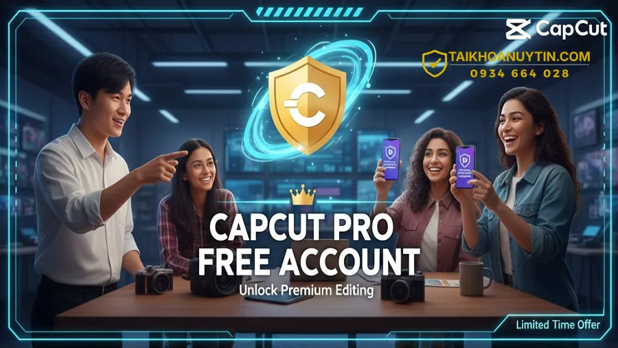 Tài khoản CapCut Pro miễn phí: Có nên dùng hay mua chính thức?