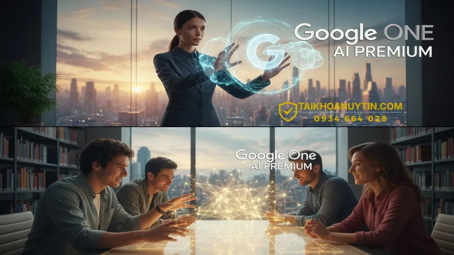 Google One AI Premium – Nâng Cấp Dung Lượng & AI Toàn Diện