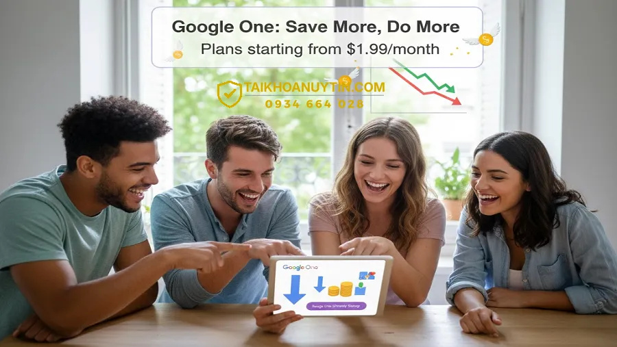 Google One Giá Rẻ 2026 | Mua Google One 2TB Uy Tín