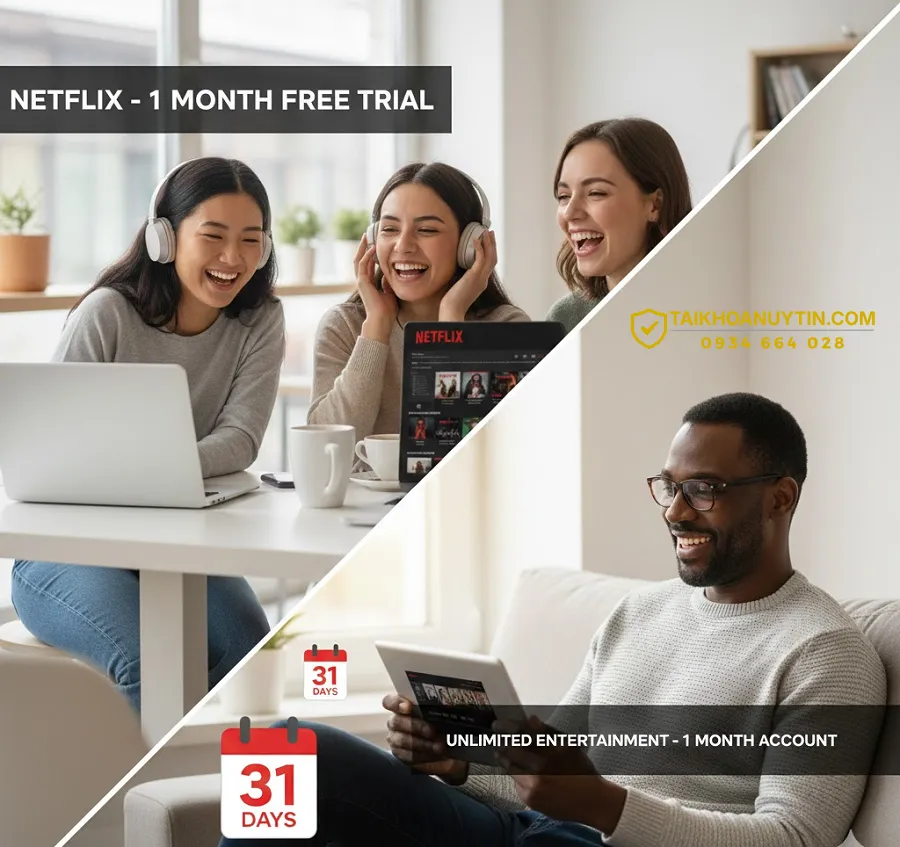 Mua Tài Khoản Netflix 1 Tháng Giá Rẻ Có An Toàn Không