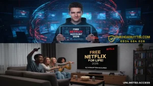 Tài Khoản Netflix Miễn Phí 2026 – Cách Xem Netflix Giá Rẻ An Toàn