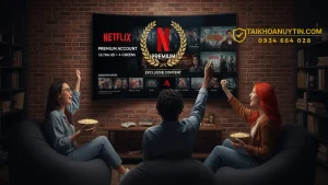 Tài khoản Netflix Premium – Giá rẻ, Full 4K, Xem không quảng cáo