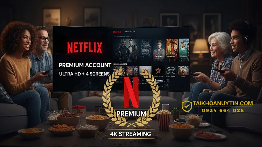 Lợi ích thực tế khi sử dụng tài khoản Netflix Premium