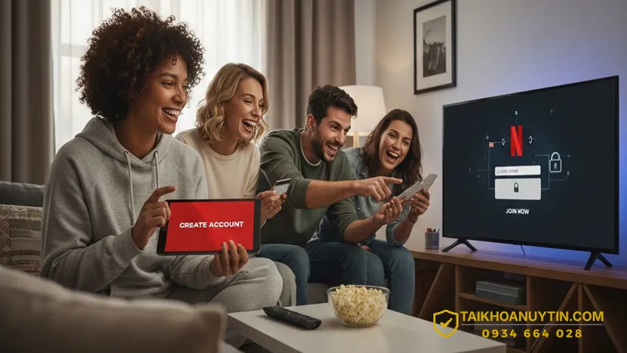 Tạo Tài Khoản Netflix Chuẩn Nhất 2026 | Đăng Ký & Giá Rẻ