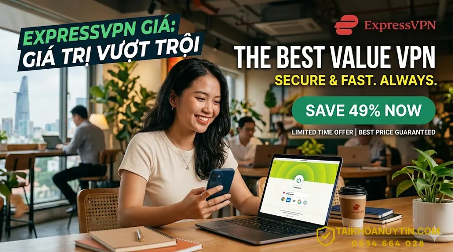 Có nên mua tài khoản ExpressVPN năm 2026?