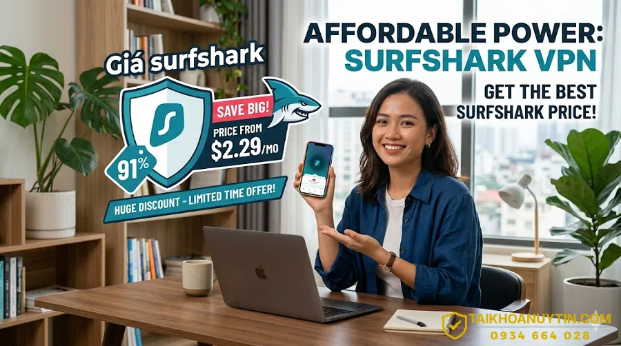 Giá Surfshark hiện nay là bao nhiêu?
