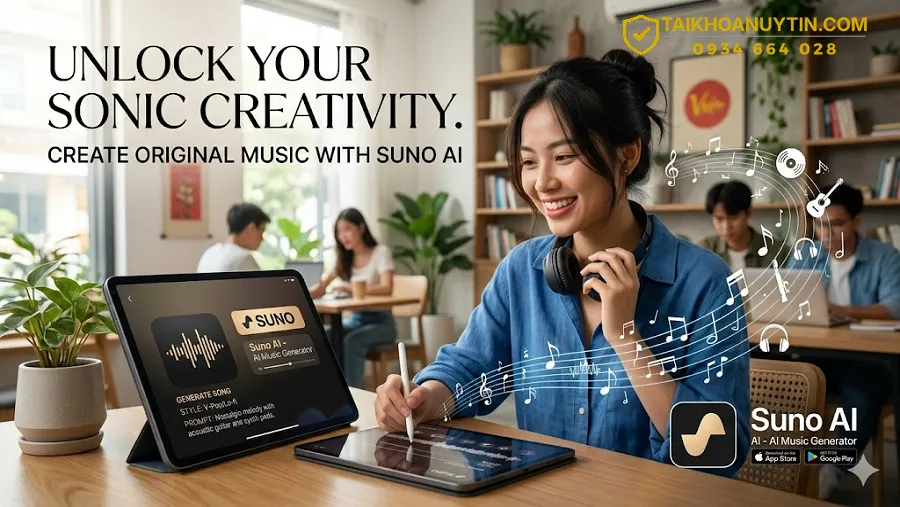 Vì sao nhiều người tìm mua tài khoản Suno AI?
