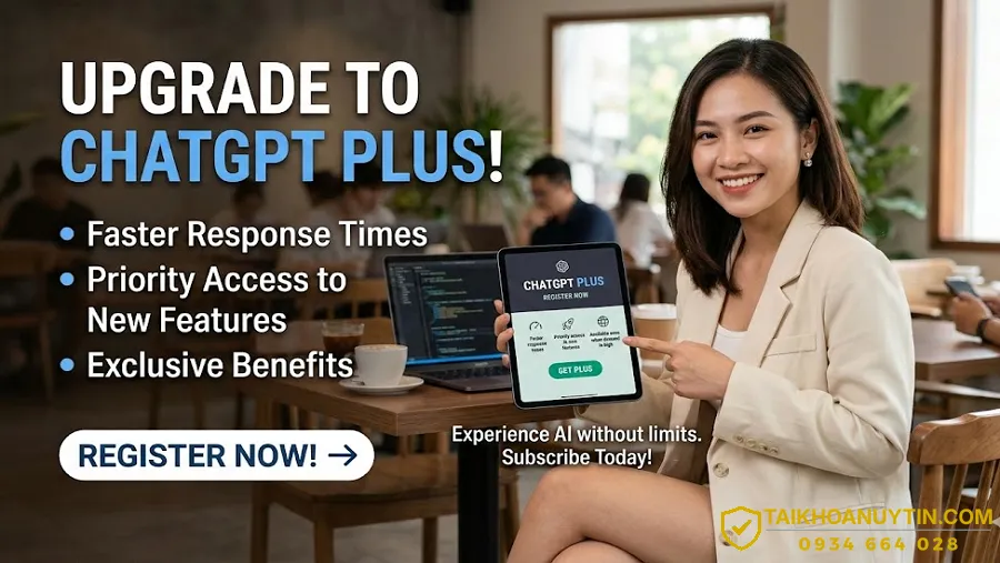 Giải pháp phổ biến: mua tài khoản ChatGPT Plus giá rẻ