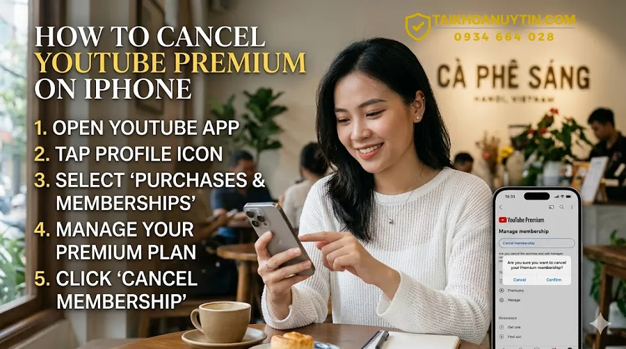YouTube Premium 1 tháng vs 1 năm