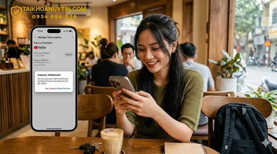 So sánh giữa việc huỷ và duy trì YouTube Premium