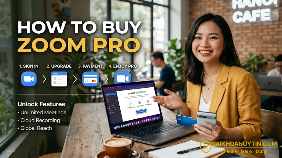 Cách mua Zoom Pro chính hãng giá rẻ – Hướng dẫn chi tiết từ A đến Z