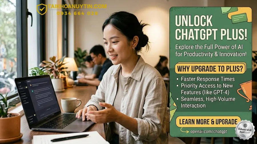 Nhận ChatGPT Plus Qua Chương Trình Giáo Dục