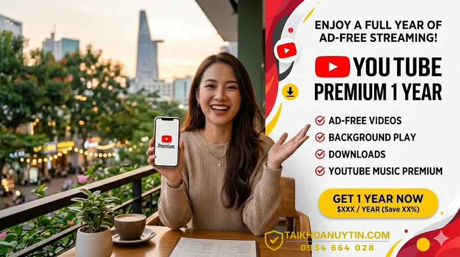 Các loại gói YouTube Premium phổ biến hiện nay