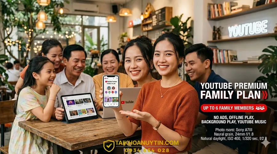 Lợi Ích Khi Sử Dụng Gói YouTube Premium Gia Đình