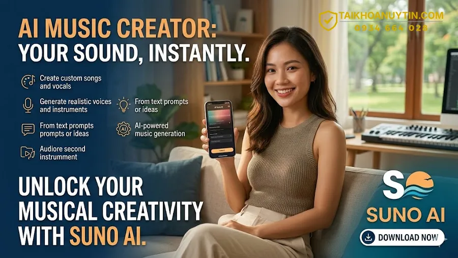 Vì sao app Suno AI trở nên phổ biến?