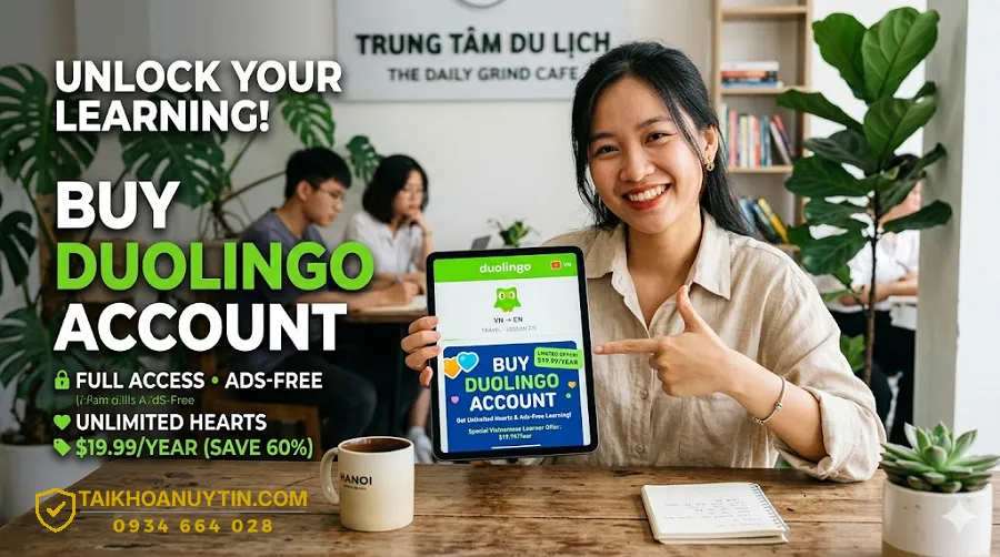 Mua Duolingo Max chính hãng giá tốt – Học ngoại ngữ hiệu quả với AI