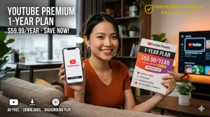 Giá gói YouTube Premium 1 năm mới nhất 2026 – Cách mua giá rẻ