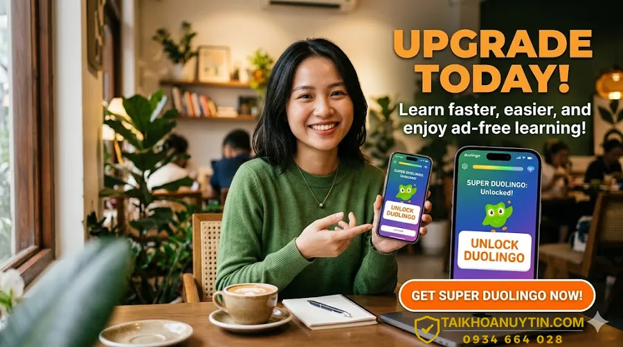 Mua gói Duolingo chính hãng 2026 – Giá tốt, học hiệu quả